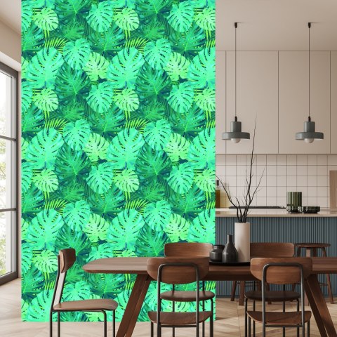 Tapeta Egzotyczne Liście Monstery