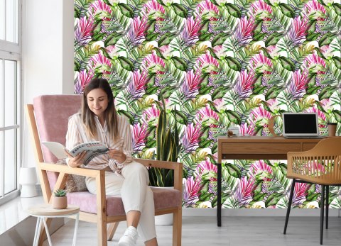 Tapeta Kolorowe Liście