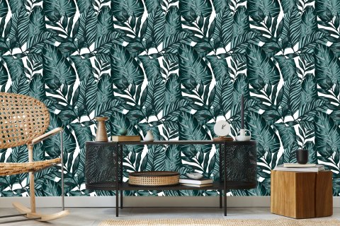 Tapeta Liście Palmy, Marakui I Monstery