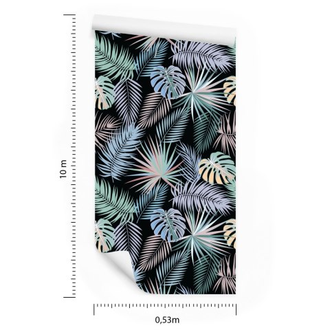 Tapeta Tropikalne Palmowe Liście