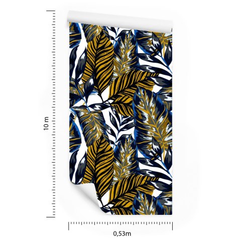 Tapeta Wielobarwne Liście