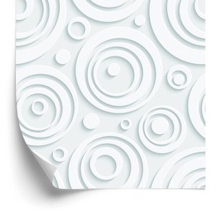 Tapeta Geometryczna - Jasne Okręgi