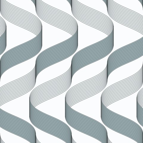 Tapeta Geometryczna - Nowoczesne Fale