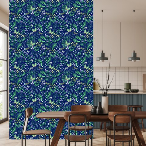 Tapeta Wiosenne Polne Rośliny Z Liśćmi