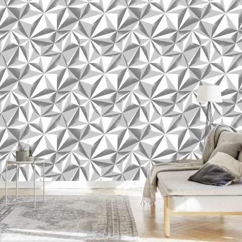 Tapeta Geometryczna - Efekt 3D