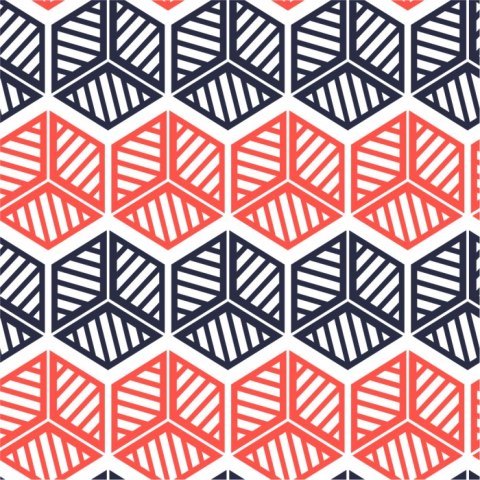 Tapeta Kolorowe Wzory Geometryczne