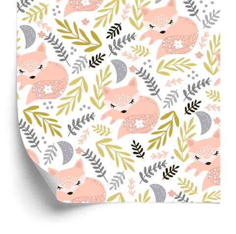 Tapeta Urocze Śpiące Liski