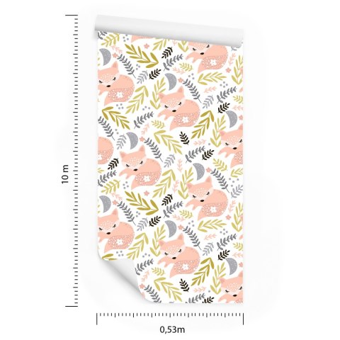 Tapeta Urocze Śpiące Liski