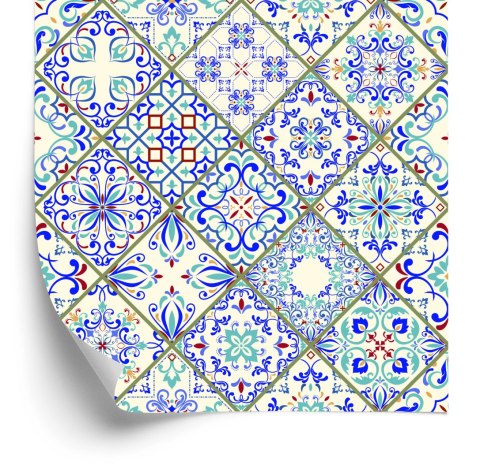Tapeta Kolorowa Mozaika, Wzory, Do Jadalni