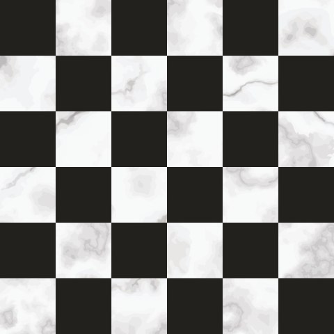Tapeta Luksusowa Czarno - Biała Krata Na Wzór Marmuru Tapeta Luksusowa Czarno - Biała Krata Na Wzór Marmuru