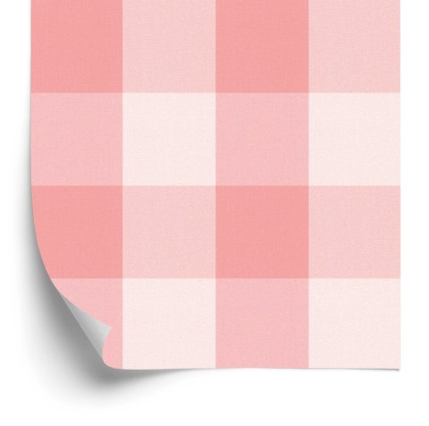 Tapeta Minimalistyczna Krata W Pastelowych Barwach Tapeta Minimalistyczna Krata W Pastelowych Barwach