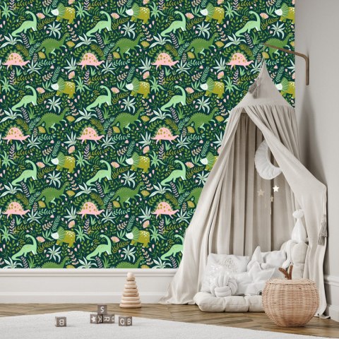 Tapeta Dla Dzieci - Dinozaury