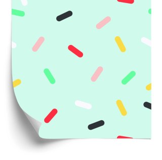 Tapeta Dla Dzieci-Kolorowy Wzór