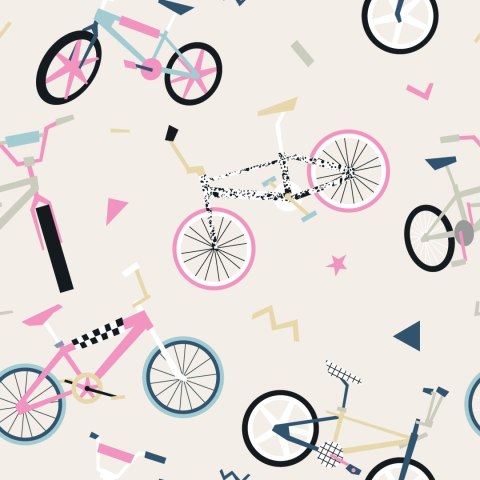 Tapeta Kolorowe Rowery Bmx