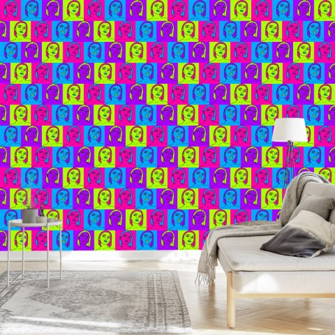 Tapeta Portrety W Stylu Pop-Art