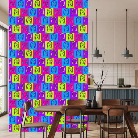Tapeta Portrety W Stylu Pop-Art