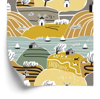 Tapeta Dla Dzieci-Jesienny Krajobraz