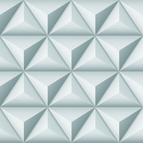 Tapeta Modernistyczne Piramidy - Efekt 3D
