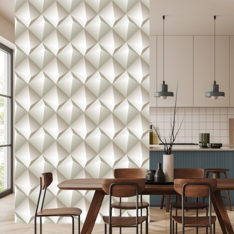 Tapeta Modernistyczny Wzór Geometryczny - Efekt 3D Tapeta Modernistyczny Wzór Geometryczny - Efekt 3D