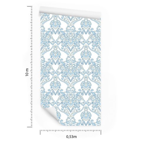 Tapeta Ornamenty W Stylu Barokowym