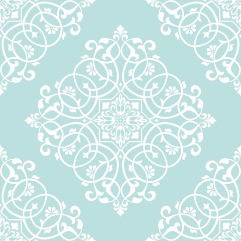 Tapeta Ornamenty W Stylu Barokowym