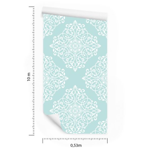 Tapeta Ornamenty W Stylu Barokowym