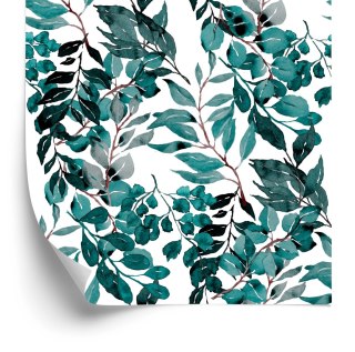 Tapeta Liście Jak Namalowane