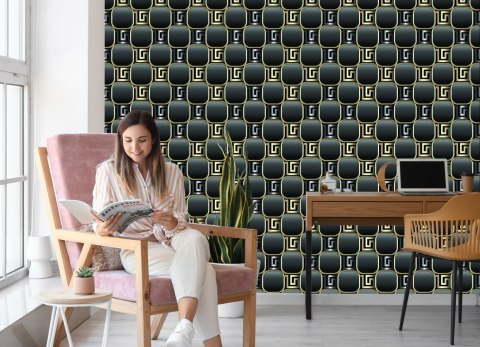 Tapeta Optyczna, Nowoczesna, Efekt 3D, Do Salonu Tapeta Optyczna, Nowoczesna, Efekt 3D, Do Salonu