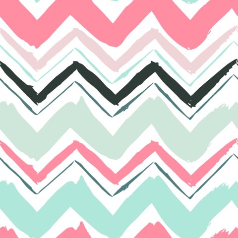 Tapeta Kolorowe Zygzaki