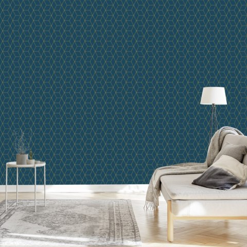 Tapeta Minimalistyczny Wzór W Stylu Art Deco