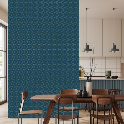 Tapeta Minimalistyczny Wzór W Stylu Art Deco