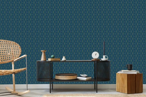 Tapeta Minimalistyczny Wzór W Stylu Art Deco