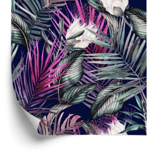 Tapeta Piękne Rośliny Na Ciemnym Tle