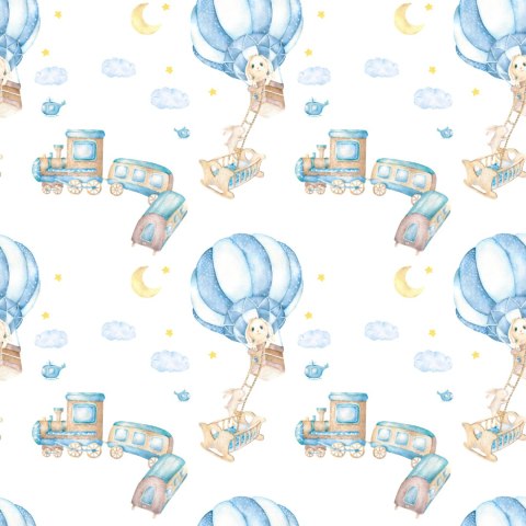 Tapeta Balony Nocą