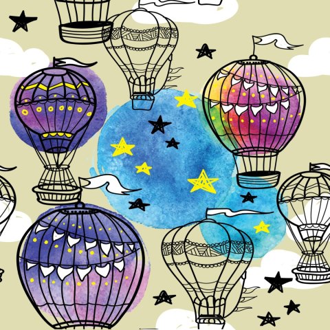 Tapeta Balony Pojazdy