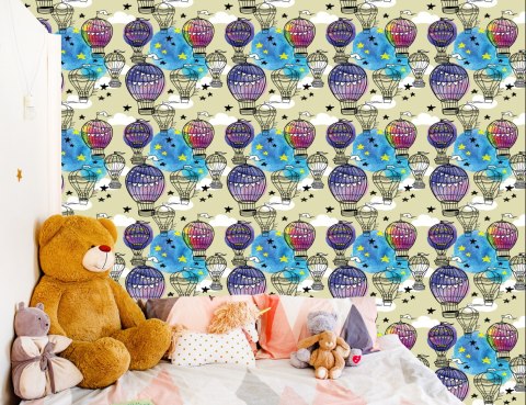 Tapeta Balony Pojazdy