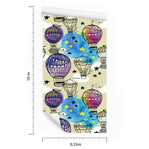 Tapeta Balony Pojazdy