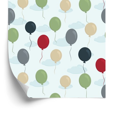 Tapeta Balony Z Chmurami W Tle
