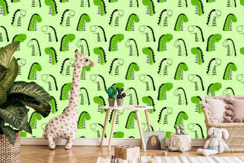 Tapeta Dla Dzieci W Dinozaury, Przyroda, Natura