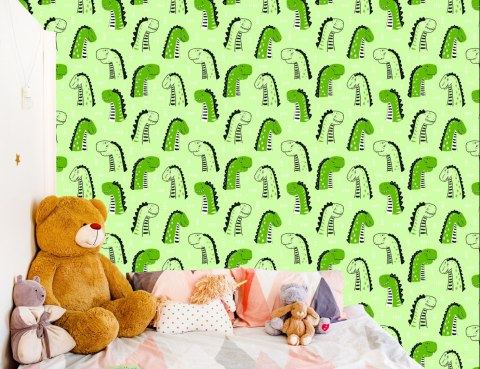 Tapeta Dla Dzieci W Dinozaury, Przyroda, Natura