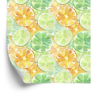 Tapeta Z Owocami, Pomarańcze, Limonki, Jadalnia