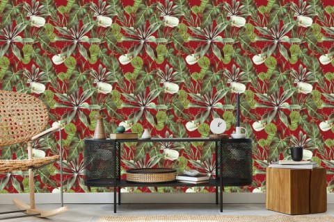 Tapeta Egzotyczne Liście