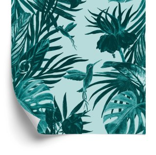 Tapeta Kolibry I Liście
