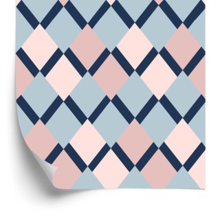 Tapeta Geometryczna - Kolorowe Romby