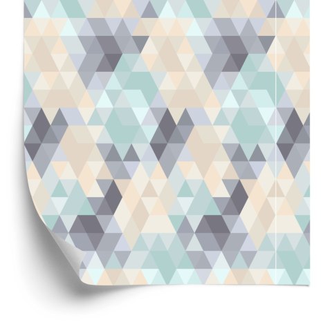 Tapeta Geometryczna - Kolorowe