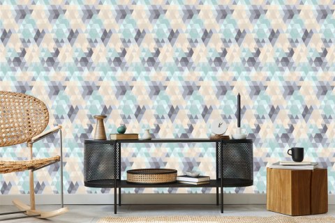 Tapeta Geometryczna - Kolorowe