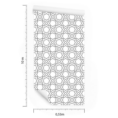 Tapeta Geometryczna - Orientalny Wzór