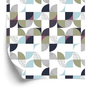 Tapeta Kolorowa Geometryczna Abstrakcja