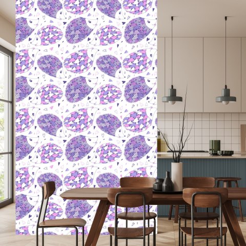 Tapeta Dla Dzieci Kolorowe Leśne Zwierzęta Serca