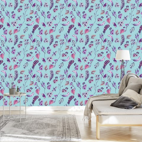 Tapeta Flora W Stylu Boho